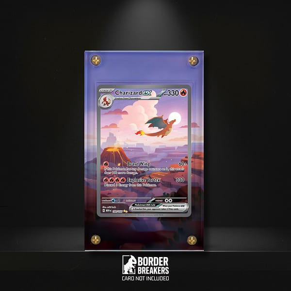 Charizard Ex 199/165 Pokémon Extended Art Display Case