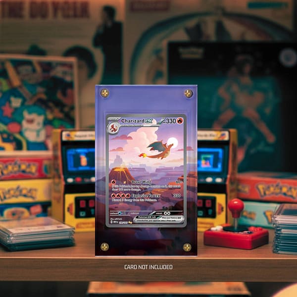 Charizard Ex 199/165 Pokémon Extended Art Display Case