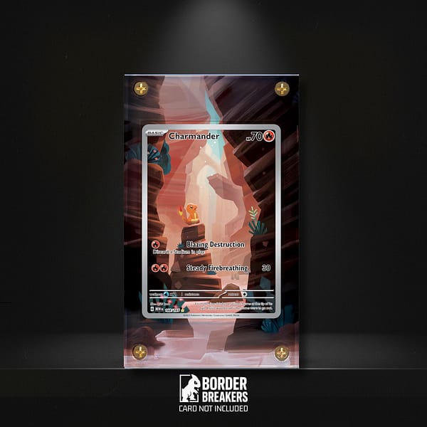 Charmander 168/165 Pokémon Extended Art Display Case