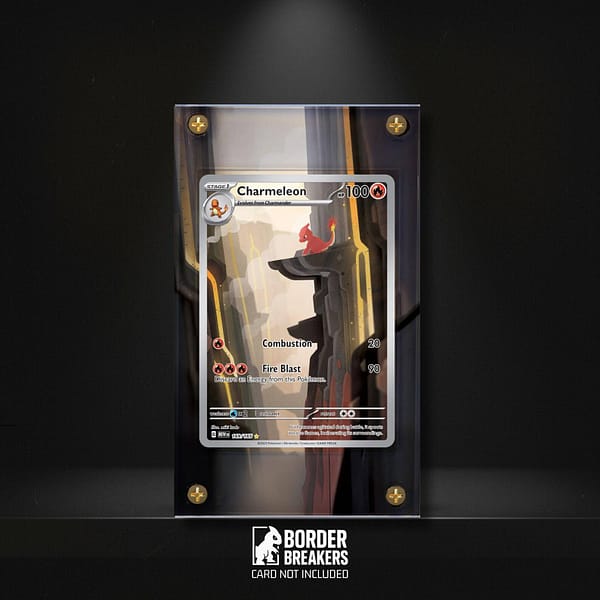 Charmeleon 169/165 Pokémon Extended Art Artwork Display Case