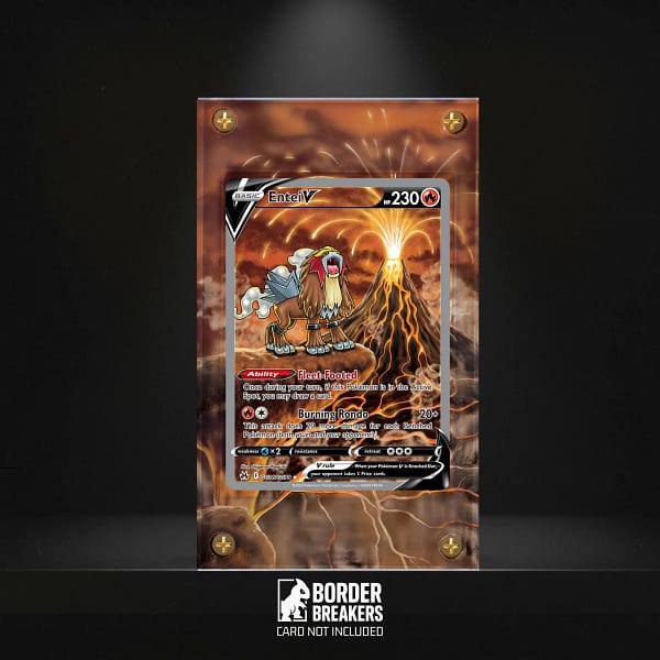 Entei GG36/GG70 Pokémon Extended Art Display Case