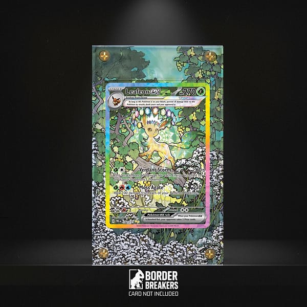 Leafeon 144/131 Pokémon Extended Art Artwork Display Case