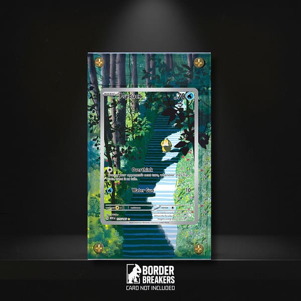 Psyduck 175/165 Pokémon Card Extended Art Display Case