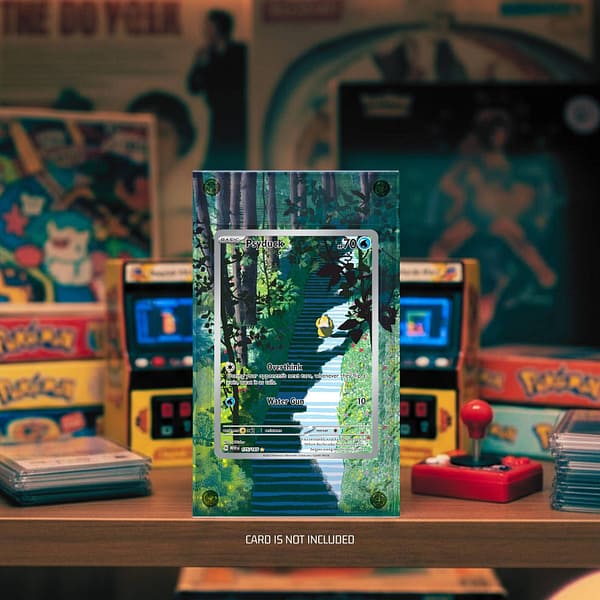 Psyduck 175/165 Pokémon Card Extended Art Display Case`