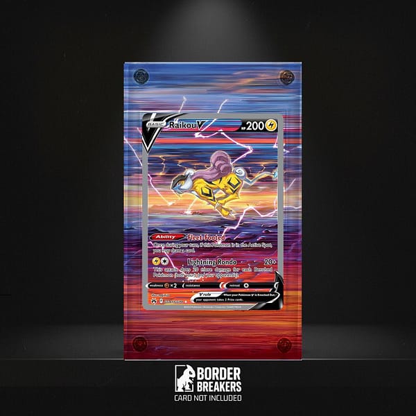 Raikou V GG41/GG70 Pokémon Extended Art Display Case