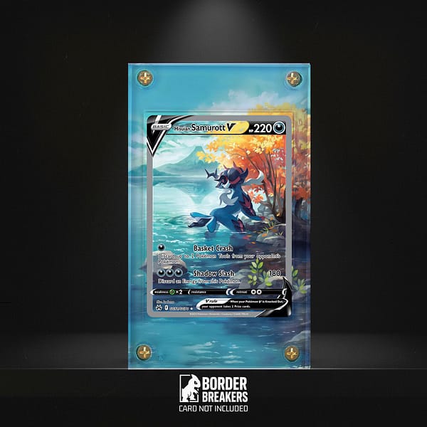 Samurott V GG51/GG70 Pokémon Extended Art Display Case