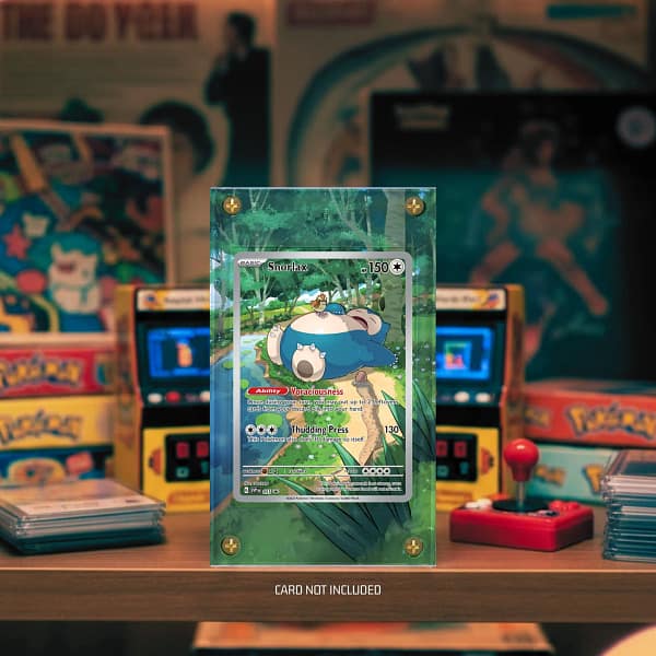 Snorlax Promo SVP 051 Pokémon Extended Art Display Case