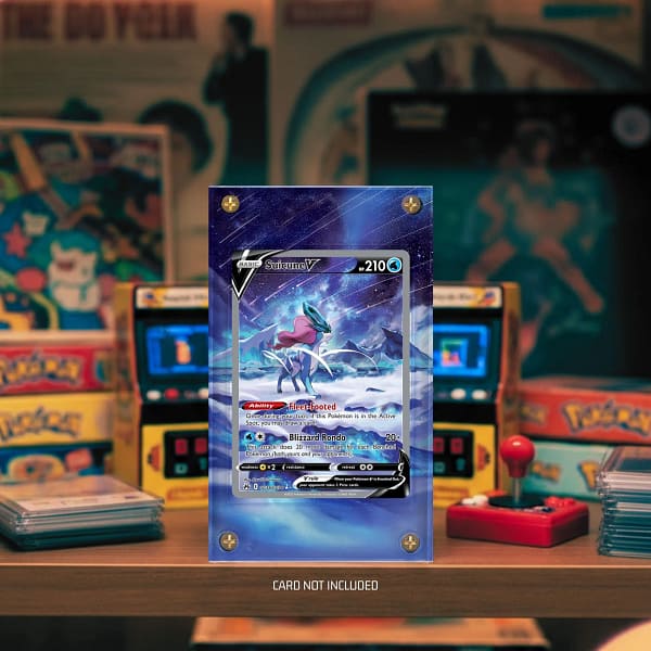 Suicune GG38/GG70 Pokémon Extended Art Artwork Display Case