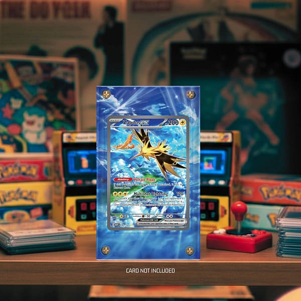 Zapdos 202/165 Pokémon Extended Art Display Case