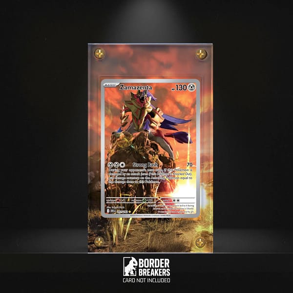 Zamazenta 201/182 Pokémon Extended Art Display Case