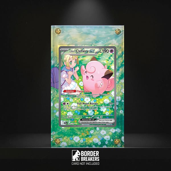 Lillie's Clefairy 184/159 Pokémon Extended Art Display Case