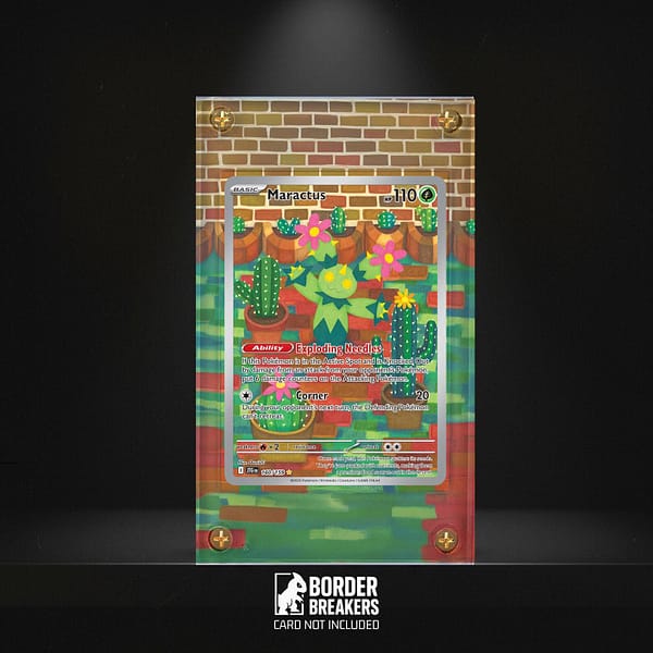 Maractus 160/159 Pokémon Extended Art Display Case