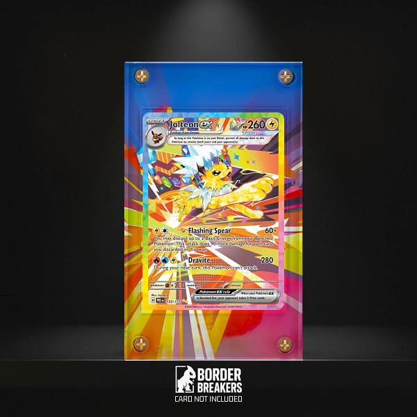 Jolteon Ex 153/131 Pokémon Extended Art Display Case