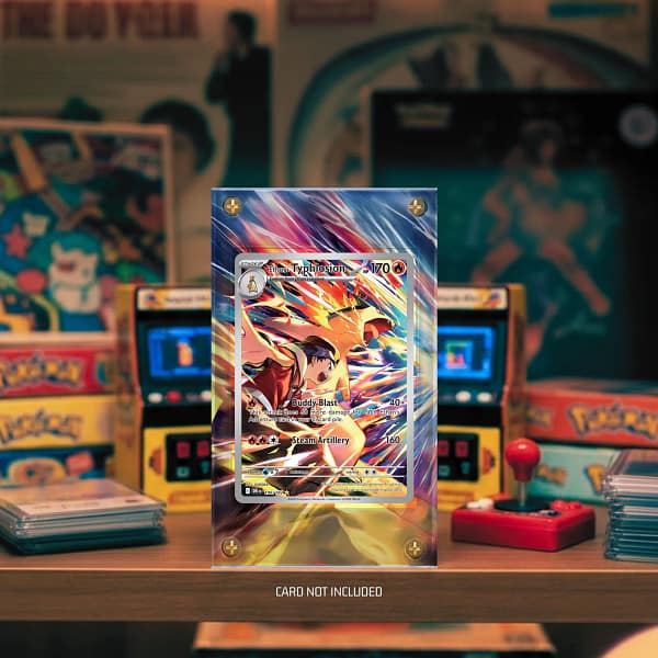 Typhlosion 190/182 Pokémon Extended Art Display Case