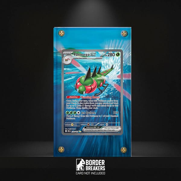 Yanmega 228/182 Pokémon Extended Art Display Case