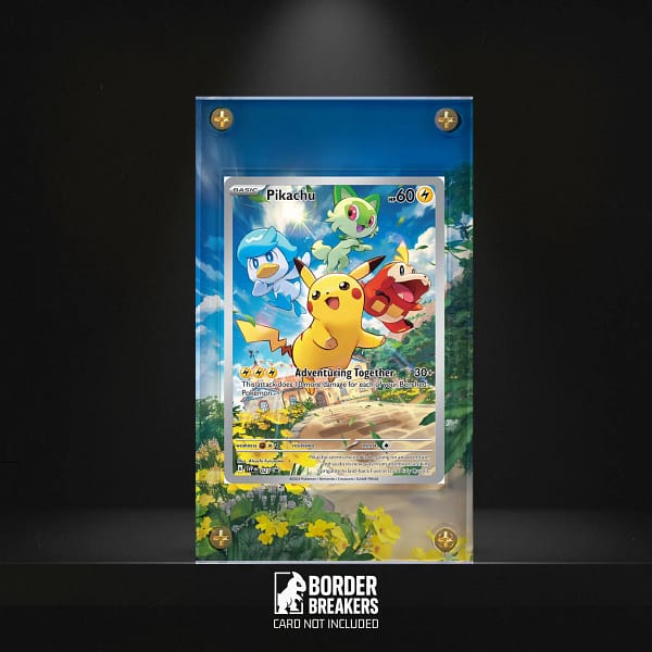 Pikachu Promo SVP 027 Pokémon Extended Art Display Case