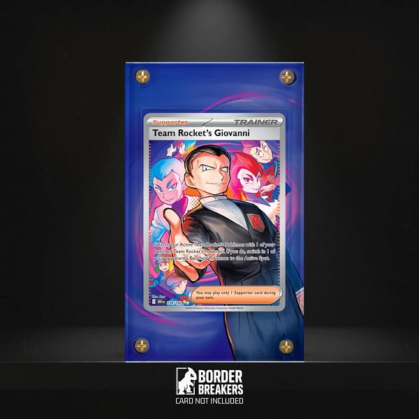 Giovanni 238/182 Pokémon Extended Art Display Case