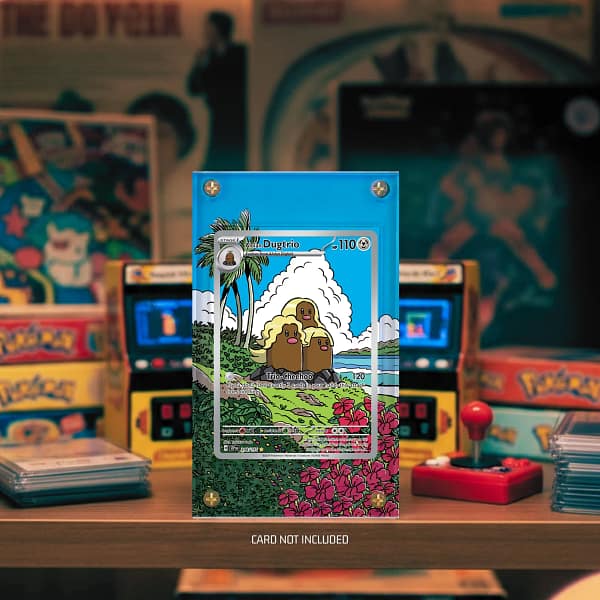 Dugtrio 208/191 Pokémon Extended Art Display Case