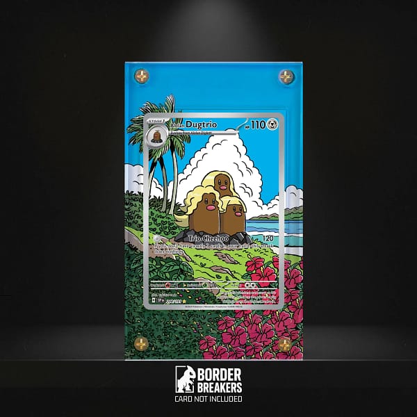 Dugtrio 208/191 Pokémon Extended Art Display Case -
