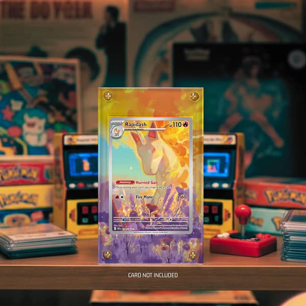 Rapidash 189/182 Pokémon Extended Art Display Case