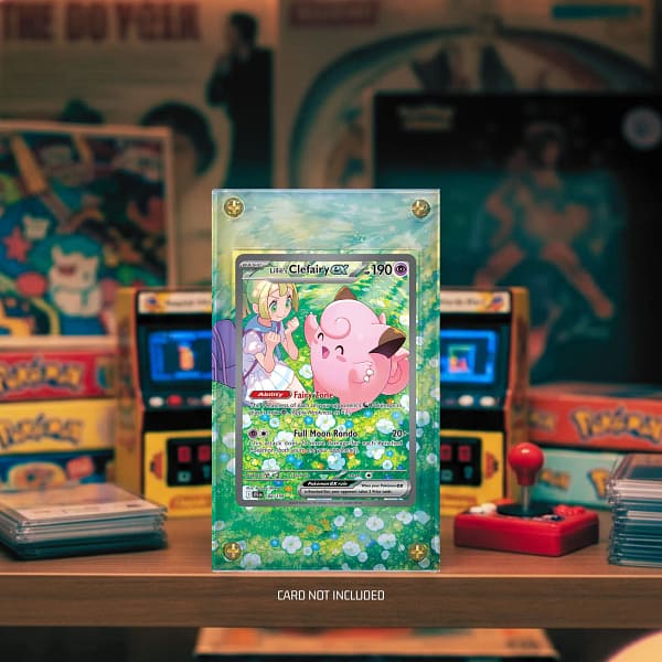 Lillie's Clefairy 184/159 Pokémon Extended Art Display Case