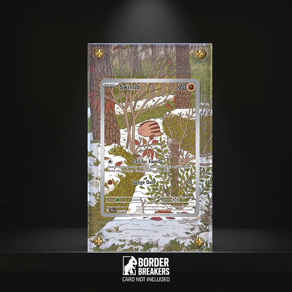 Swinub 165/159 Pokémon Extended Art Display Case