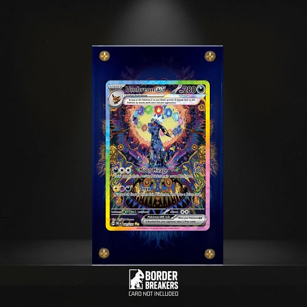 Umbreon Ex 161/131 Pokémon Extended Art Display Case