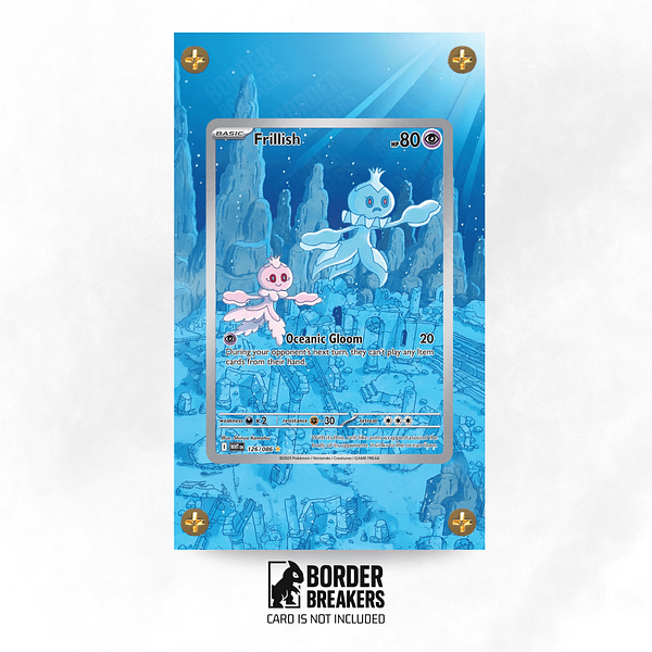 Frillish 126/086 Pokémon Extended Artwork Display Case