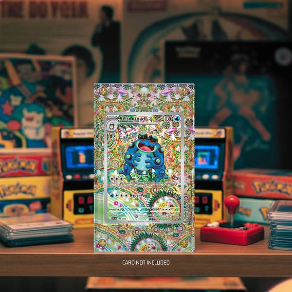 Seismitoad 105/086 Pokémon Extended Art Artwork Display Case