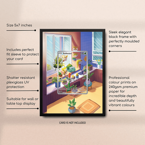 Bulbasaur 143/142 Pokémon Extended Art Frame