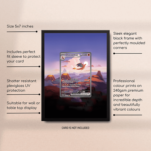 Charizard 199/165 Extended Frame