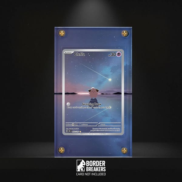Cleffa 202/197 Pokémon Extended Art Artwork Display Case