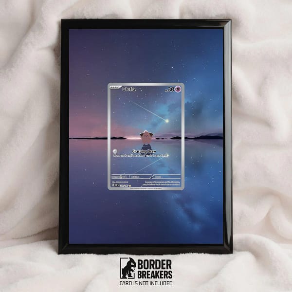 Cleffa 202/197 Pokémon Extended Art Frame - Obsidian Flames