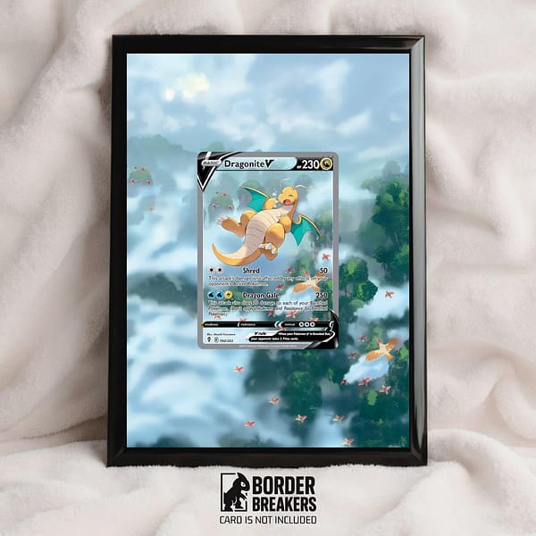 Dragonite V 192/203 Pokémon Extended Art Frame - Evolving Skies