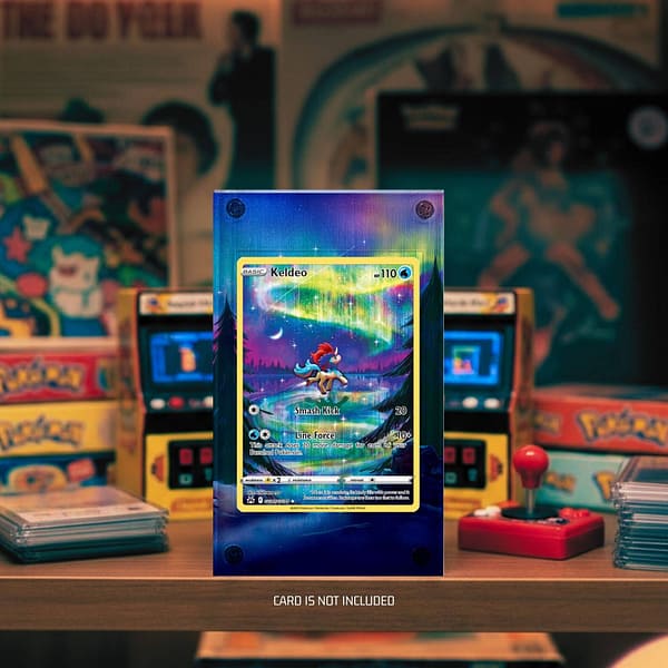 Keldeo GG07/GG70 Pokémon Card Extended Art Display Case