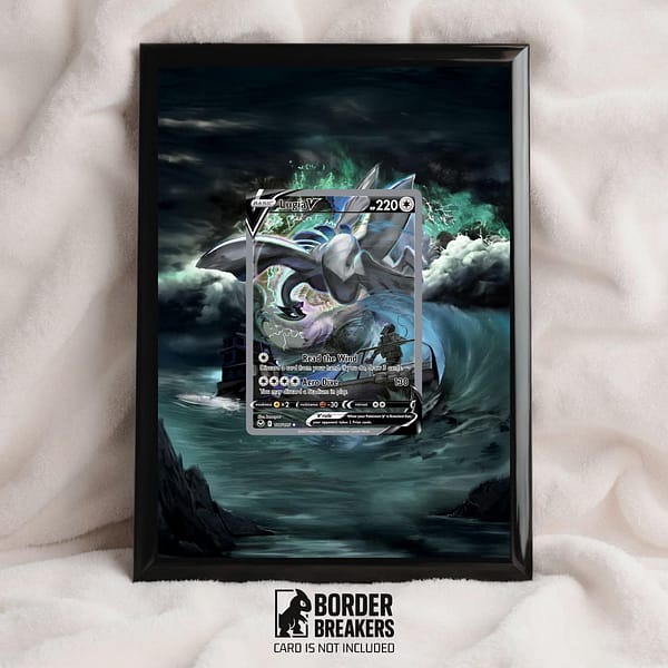 Lugia V 186/195 Pokémon Extended Art Frame - Silver Tempest