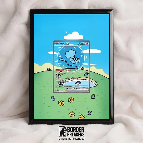 Mew Ex 232/091 Pokémon Extended Art Frame - Paldean Fates
