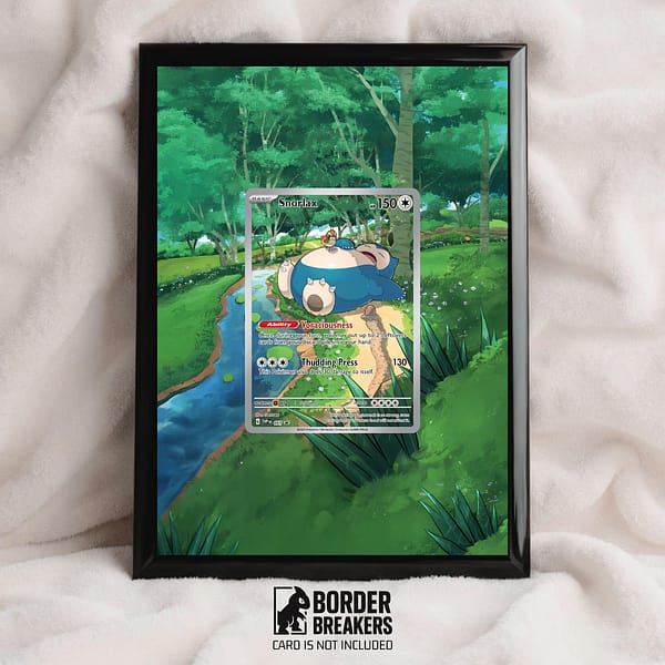 Snorlax Promo 051 Pokémon Extended Art Frame - Scarlet Violet 151