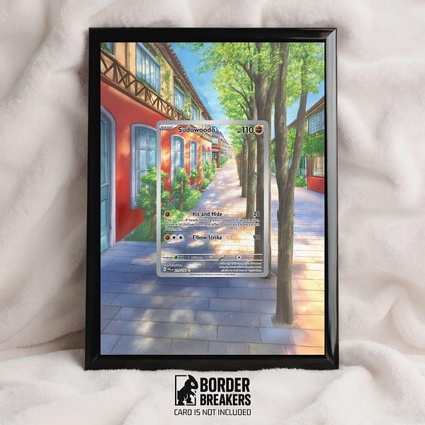 Sudowoodo 219/193 Pokémon Extended Art Frame - Paldea Evolved