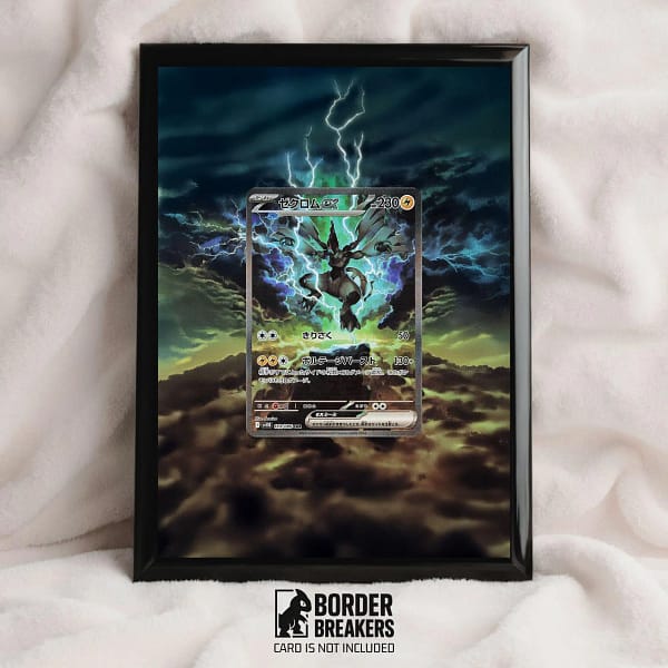 Zekrom 166/086 Pokémon Extended Art Frame - Black Bolt
