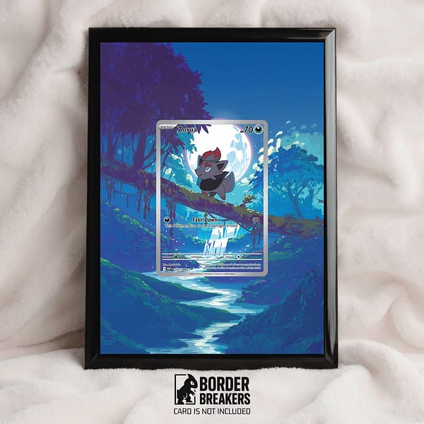 Zorua 142/086 Pokémon Extended Art Frame - White Flare