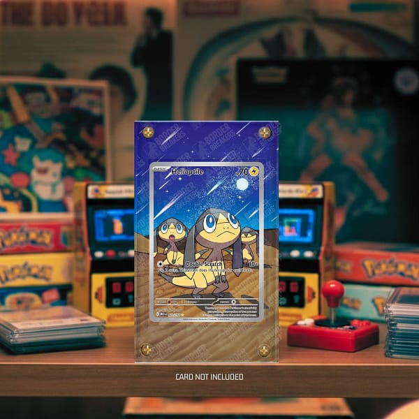 143/132 Helioptile (070/063) Pokemon Card Extended Art Case