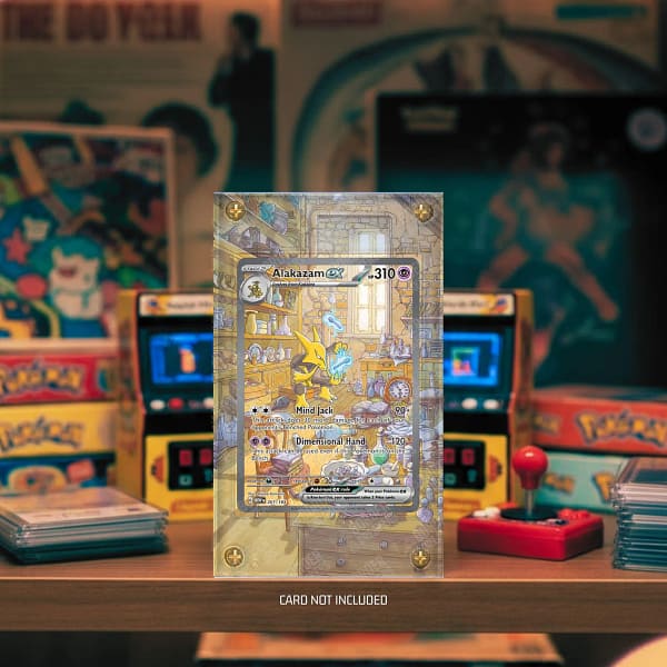 Alakazam 201/165 Pokémon Extended Art Display Case
