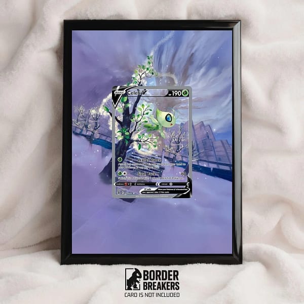 Celebi V 245/264 Pokémon Extended Art Frame - Fusion Strike