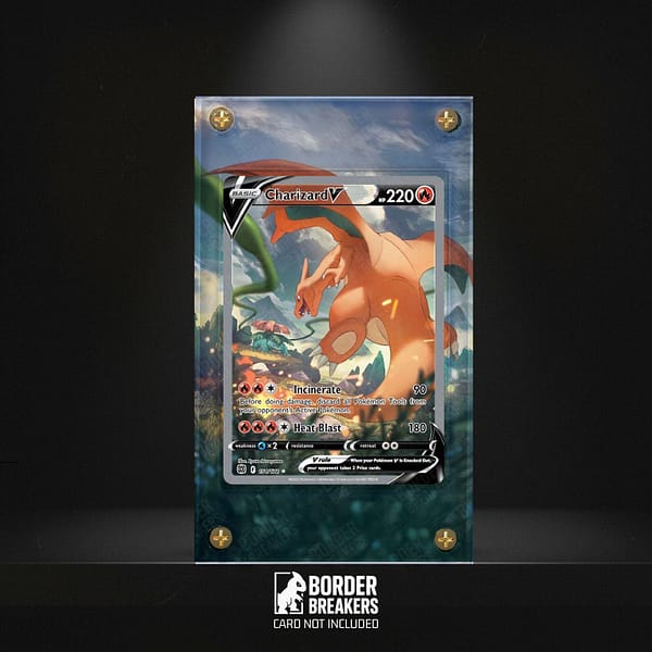 Charizard V 154/172 (103/100) Pokemon Card Extended Art Case