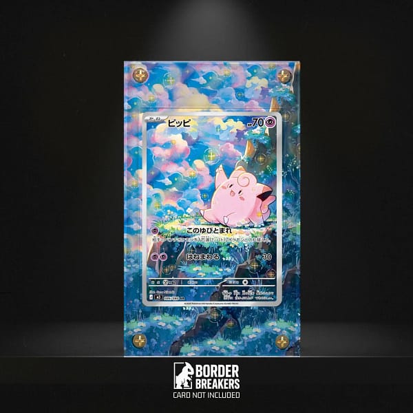 Clefairy 086/080 Pokémon Extended Art Artwork Display Case