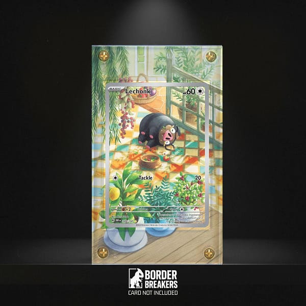 Lechonk 209/197 Pokémon Extended Art Artwork Display Case