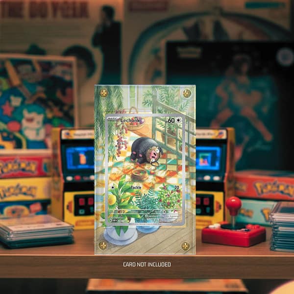 Lechonk 209/197 Pokémon Extended Art Artwork Display Case