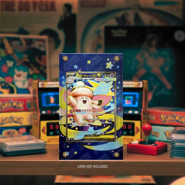 Mega Clefable ex 096/080 Pokémon Extended Art Artwork Display Case