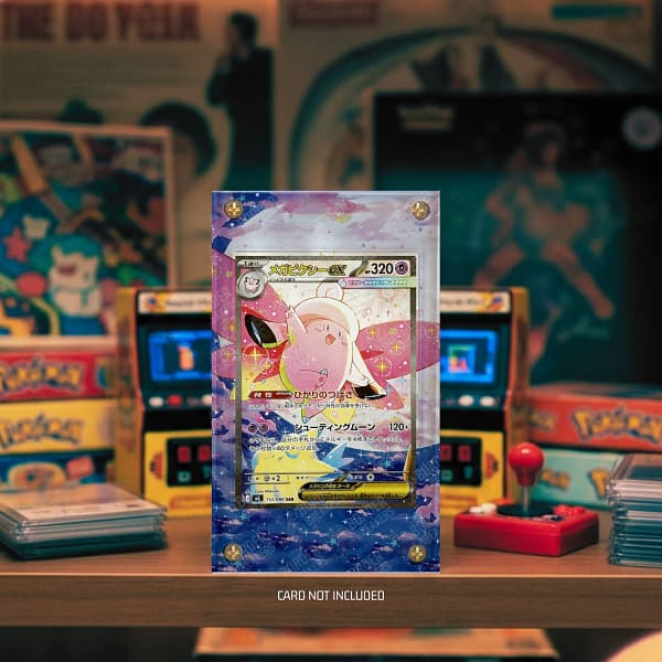 Mega Clefable ex 112/080 Pokémon Extended Art Protective Display Case
